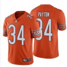 Men and Youth Walter Payton bears 34  Jersey orange