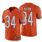 Men and Youth Walter Payton bears 34  Jersey orange