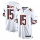 Men and Youth rome odunze bears 15 game Jersey white