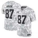 Men and Youth Travis Kelce chiefs 87 salute to service Jersey camo