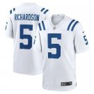 Men and Youth Anthony Richardson colts 5 football Jersey white
