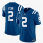 Men and Youth Matt Ryan colts 2 football Jersey blue