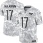 Men and Youth terry mclaurin commanders 17 salute to service jersey camo