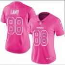women's  ceedee lamb  cowboys 88  fashion jersey pink