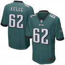 Men and Youth  Jason Kelce  Eagles 62 game  jersey teal