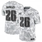 Men and Youth  saquon barkley  barkely Eagles 26 salute to service jersey camo