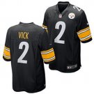 Men and Youth Michael Mike Vick Pittsburgh Steelers  jersey black
