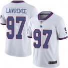 Men and Youth dexter lawrence giants 97 game  jersey white