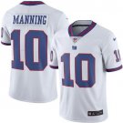 Men and Youth Eli Manning giants 10 game  jersey white