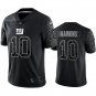 Men and Youth Eli Manning giants 10 reflective  jersey black