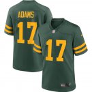 Men and Youth  davante adams packers 17  jersey green