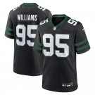 Men and Youth quinnen williams jersey jets 95  game jersey black