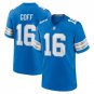 Men and Youth jared goff Lions 16 game  jersey blue