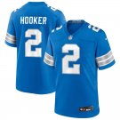 Men and Youth Hendon Hooker Lions 2 game  jersey blue