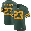 Men and Youth jaire alexander  packers 23 game  jersey green