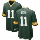 Men and Youth jayden reed  packers 11 game  jersey green