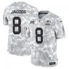 Men and Youth  Josh Jacobs  packers 8 salute to service  jersey camo