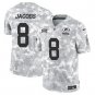 Men and Youth  Josh Jacobs  packers 8 salute to service  jersey camo