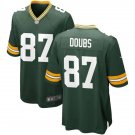 Men and Youth romeo doubs  packers 87 game  jersey green