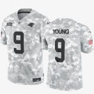 Men and Youth Bryce young  panthers 9 salute to service  jersey camo