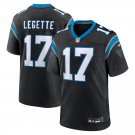 Men and Youth xavier legette   panthers 17 game  jersey black