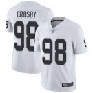 Men and Youth maxx crosby   Raiders 98 game jersey white