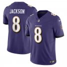 Men and Youth  Lamar Jackson Balimore Ravens  8 color rush   jersey purple