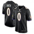 Men and Youth Roquan Smith Ravens 0 game jersey black