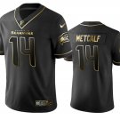Men and Youth d.k. DK metcalf seahawks 14 football jersey gold black