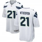 Men and Youth Devon Witherspoon seahawks 21 football jersey White