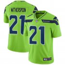 Men and Youth Devon Witherspoon seahawks 21 football jersey green