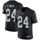 Men and Youth marshawn lynch raiders 24 football jersey  black