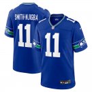 Men and Youth Jaxon Smith-Njigba seahawks 11 football jersey blue