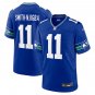 Men and Youth Jaxon Smith-Njigba seahawks 11 football jersey blue