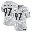 Men and Youth cameron cam heyward steelers 97 salute to service jersey camo