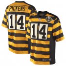 Men and Youth George Pickens  steelers 14 bumblebee jersey stripe