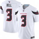 Men and Youth Tank Dell texans 3 game Jersey white