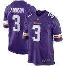 Men and Youth  Jordan Addison vikings  3  classic Jersey purple