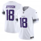 Men and Youth  Justin Jefferson  vikings 18  color rush Jersey white