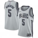 Men and  Youth paolo banchero   magics 5  city  jersey gray