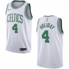 Men and  Youth jrue holiday celtics 4 association jersey white