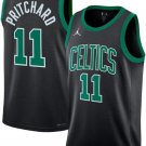 Men and Youth  Celtics payton pritchard statement Edition Jersey black
