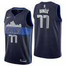 Men and  Youth luka doncic Mavs 77 statement  jersey blue
