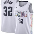 Men and  Youth aaron gordon nuggets 32  city  jersey white