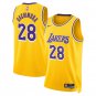 Men and  Youth  rui hachimura lakers 28 icon Jersey gold