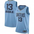 Men and  Youth Jaren Jackson Jr Grizzlies 13 statement Jersey blue