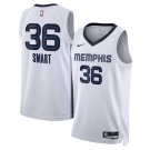 Men and  Youth marcus smart Grizzlies 36  association Jersey white