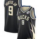 Men and  Youth bobby portis Bucks 9  jersey black