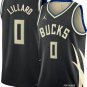 Men and Youth Damian Lillard Bucks 0 Jersey black