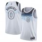 Men and  Youth donte divincenzo Wolves 0  city Jersey white 2025